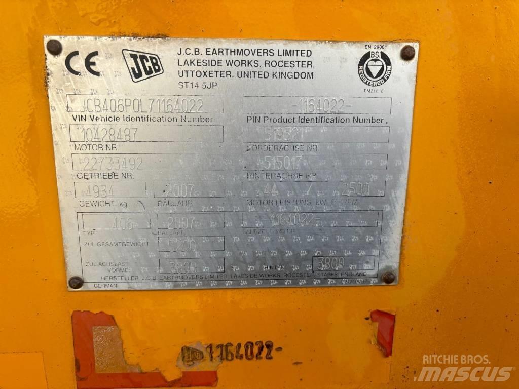 JCB 406 Utovarivači na kotačima