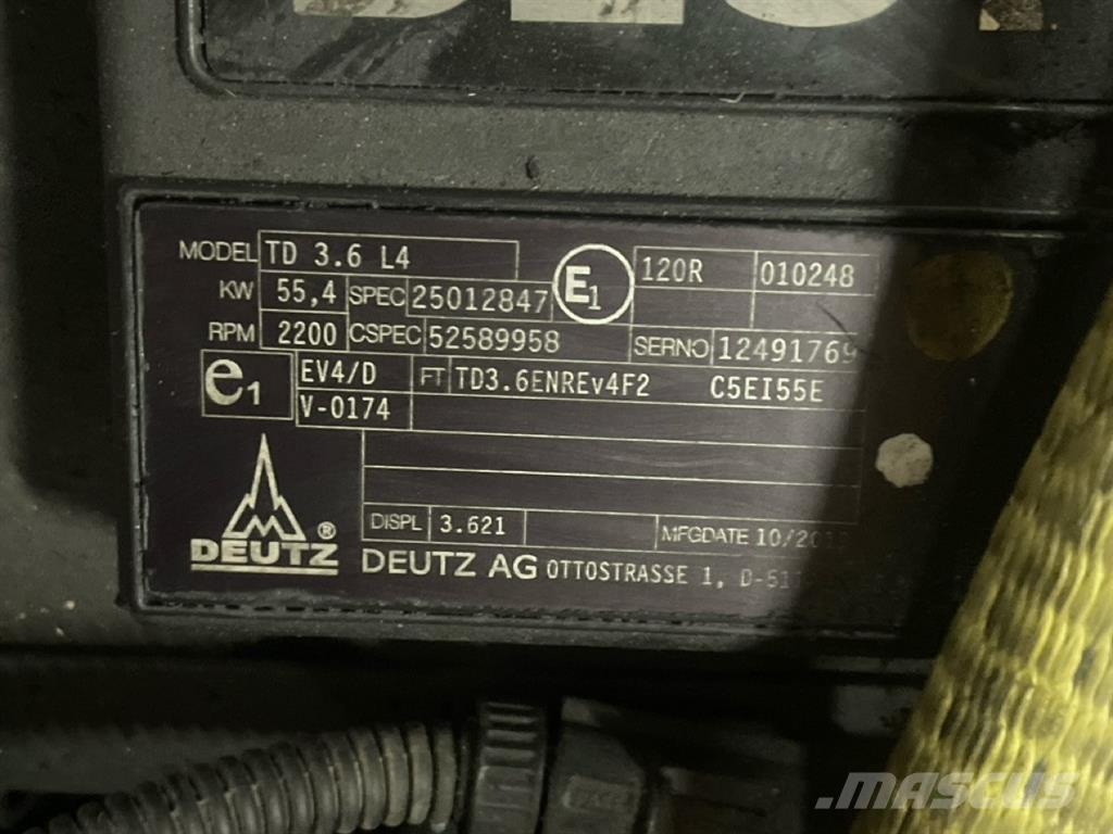 Deutz TD3.6L4 Motori