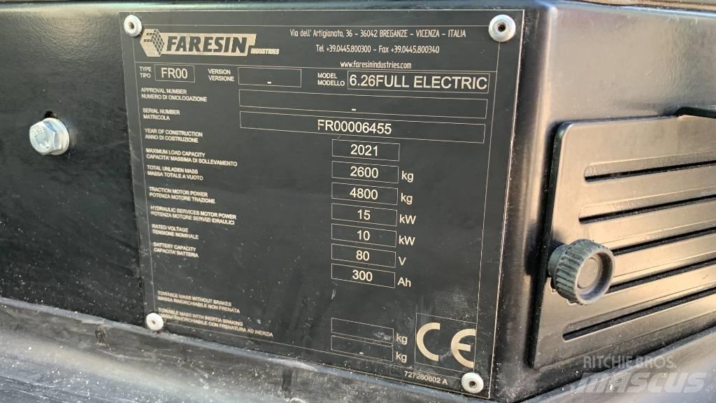 Faresin 6.26 E Teleskopski viličari