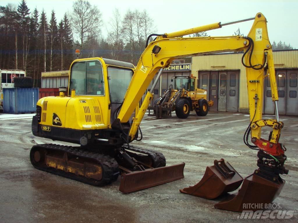 Hyundai Robex 55-7 Mini bageri <7t