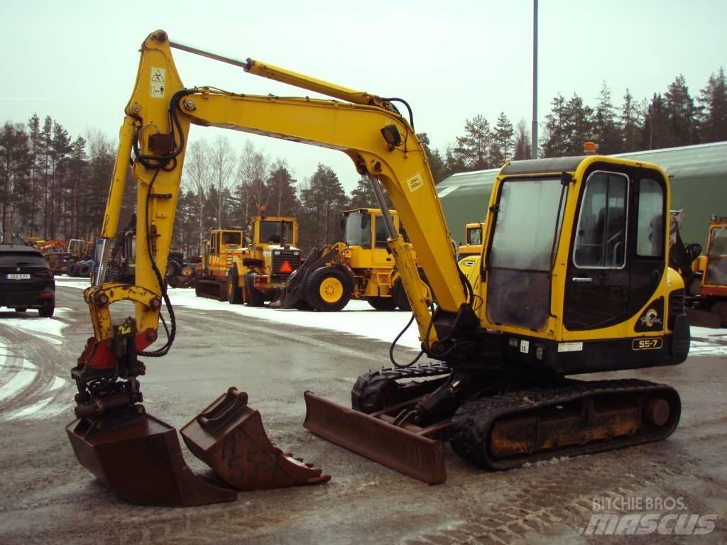 Hyundai Robex 55-7 Mini bageri <7t