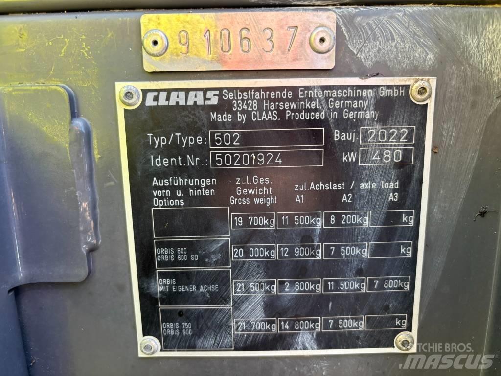 CLAAS Jaguar 960 4WD Strojevi za krmu na vlastiti pogon