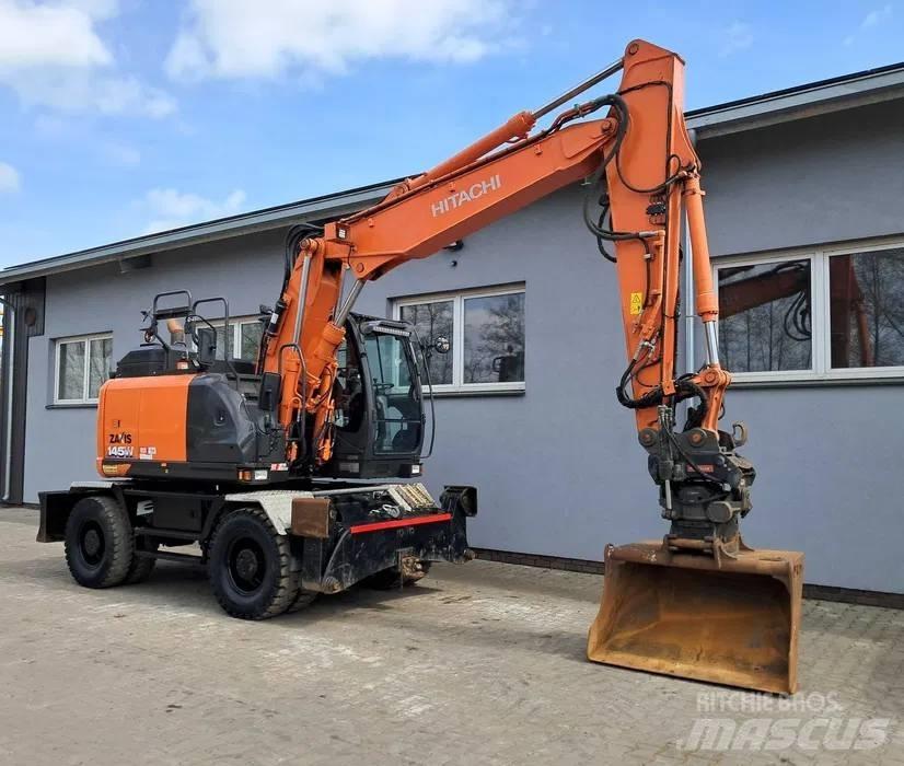 Hitachi ZX 145 W-6 Bageri na kotačima