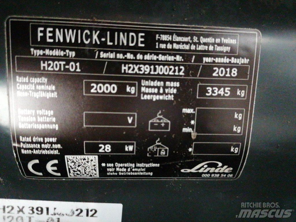 Linde H20T-01 Plinski viličari