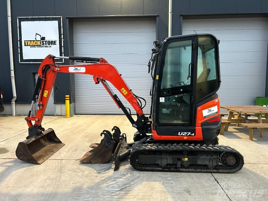Kubota U 27-4 Mini bageri <7t
