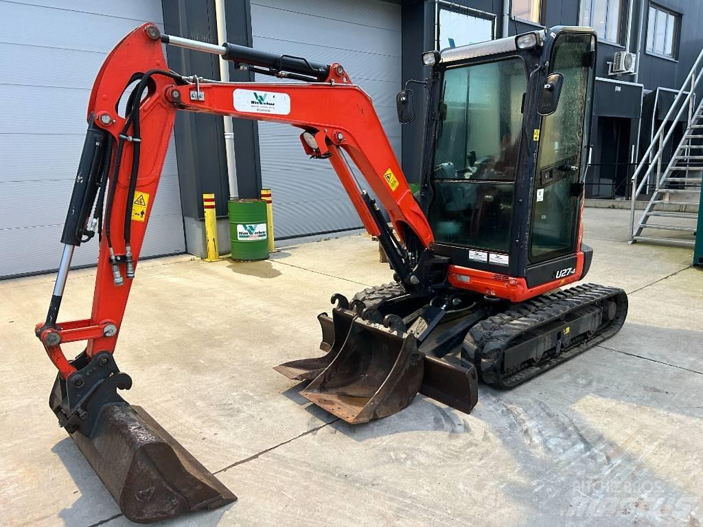 Kubota U 27-4 Mini bageri <7t