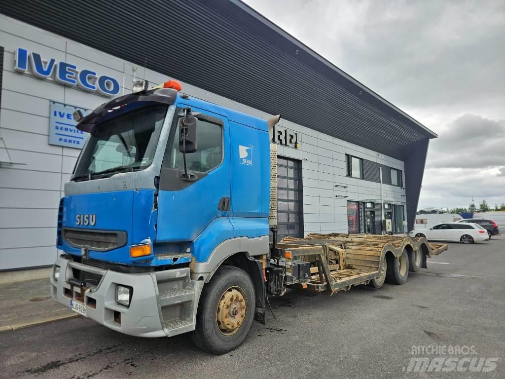 Sisu E12 8x2 Kamioni za prijevoz šumskih strojeva