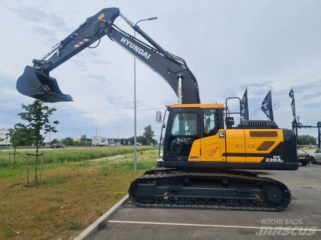 Hyundai HX220AL Bageri gusjeničari