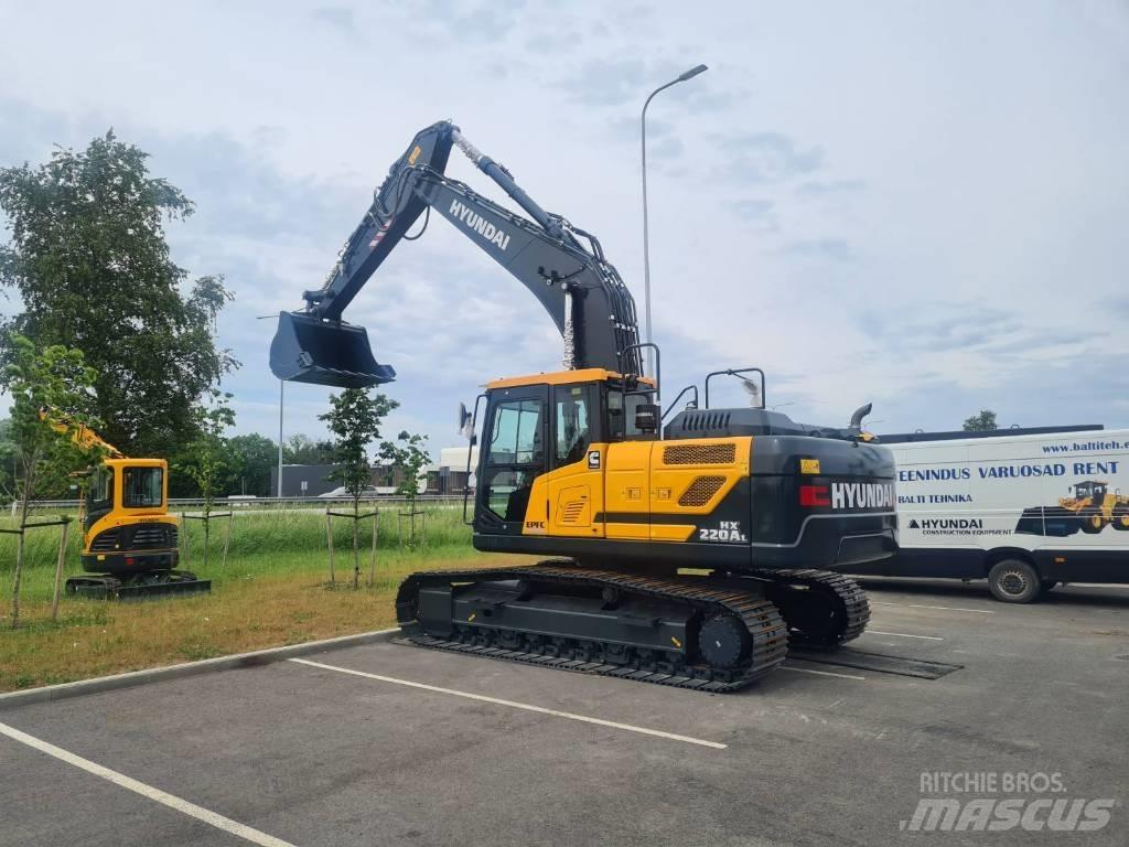 Hyundai HX220AL Bageri gusjeničari