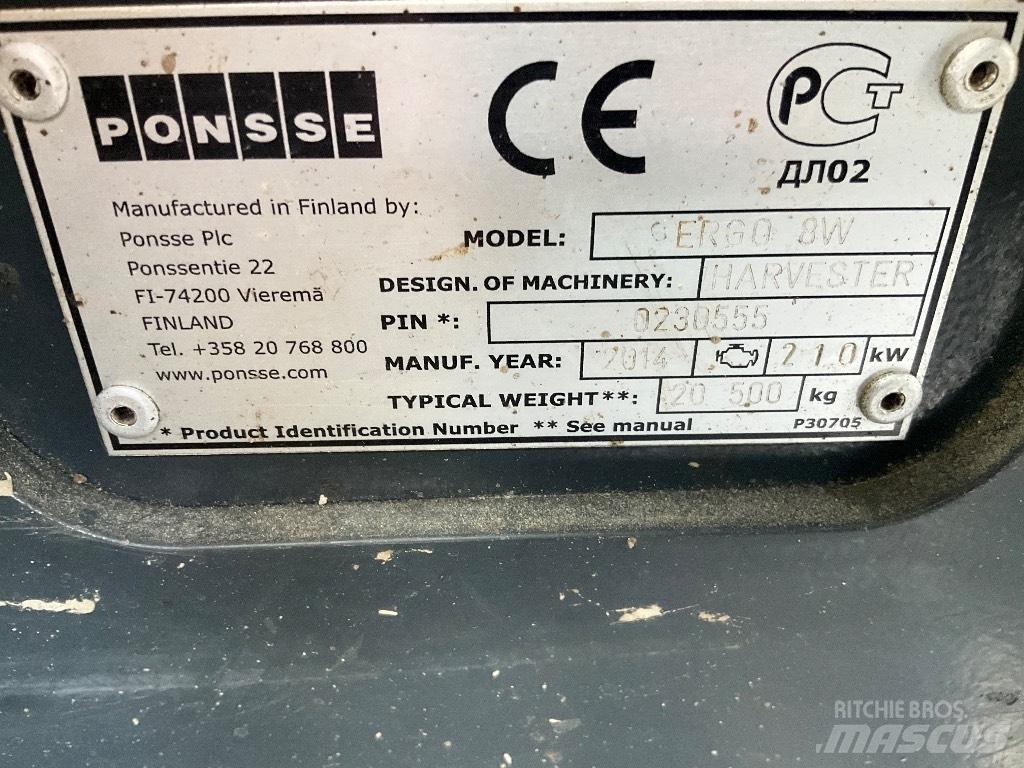 Ponsse Ergo 8W Harversteri