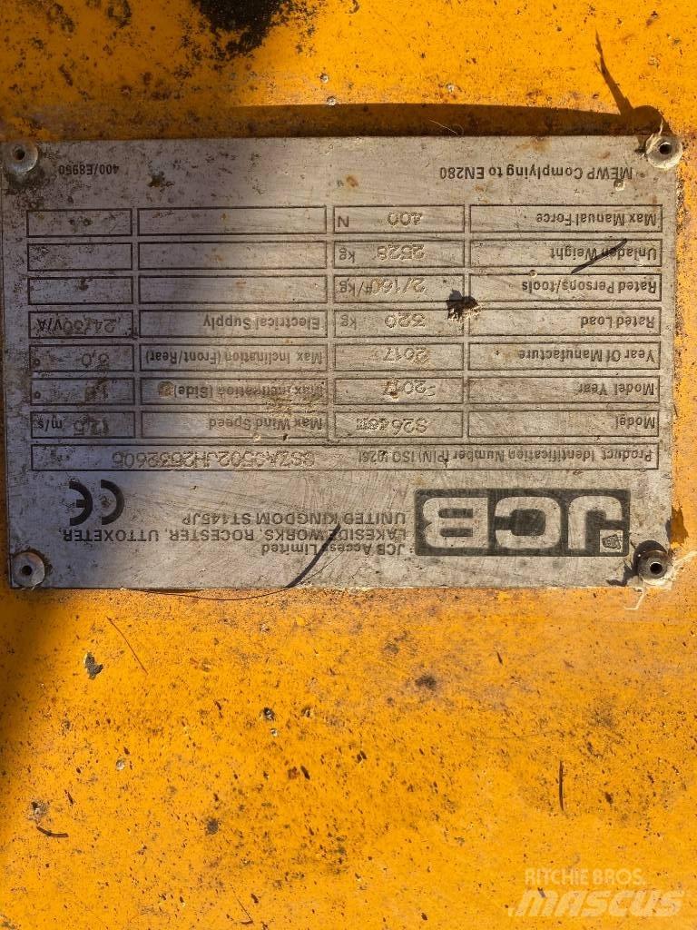 JCB S 2646 E Škaraste platforme