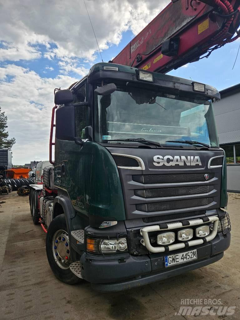 Scania R 560 Kamioni za drva
