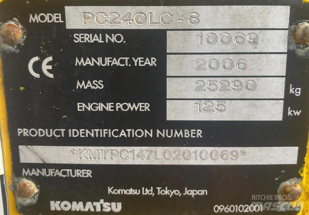 Komatsu PC 240 LC-8 Bageri gusjeničari