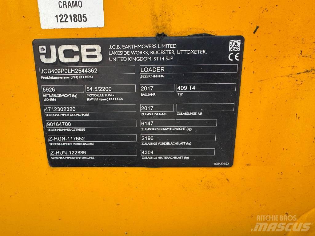 JCB 409 Utovarivači na kotačima