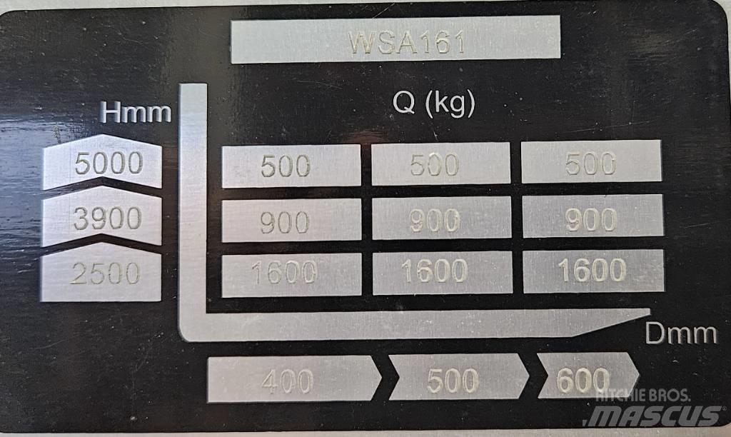 EP WSA 161 Li-ION Viličari sa pomičnim stupom