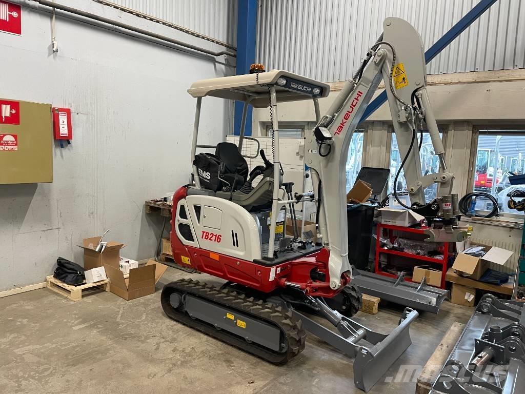 Takeuchi TB 216 Mini bageri <7t