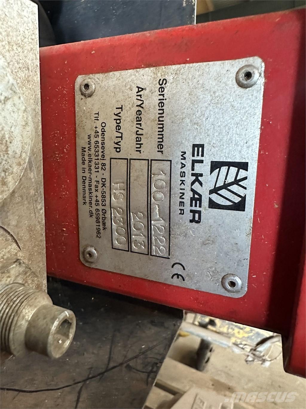 Elkær HS 2300 Rezači živice