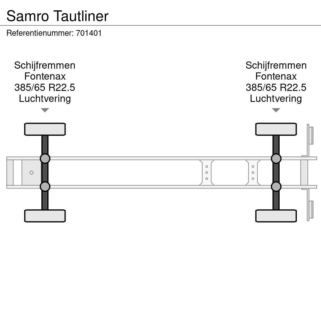 Samro Tautliner Poluprikolice sa ceradom