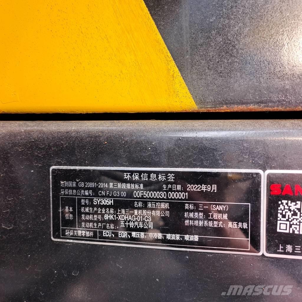 Sany SY 305 H Bageri gusjeničari