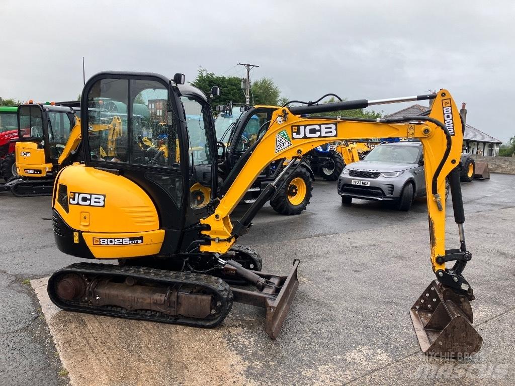 JCB 8026 CTS Mini bageri <7t