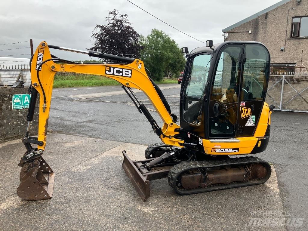 JCB 8026 CTS Mini bageri <7t