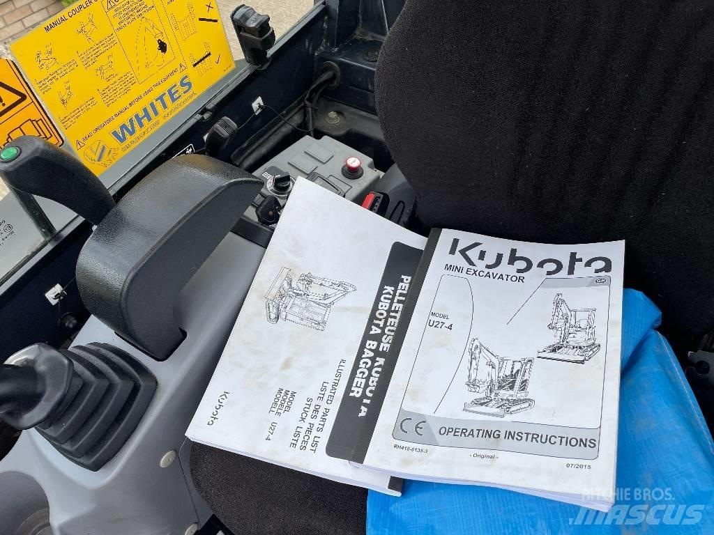Kubota U 27-4 Mini bageri <7t