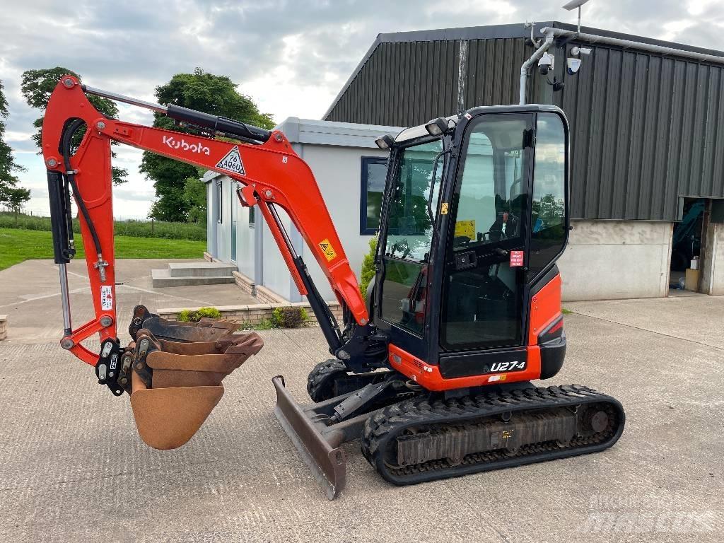 Kubota U 27-4 Mini bageri <7t