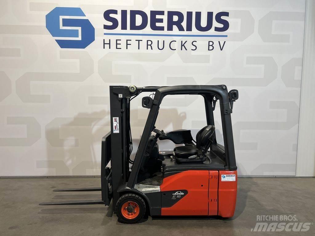 Linde E16-02 Električni viličari