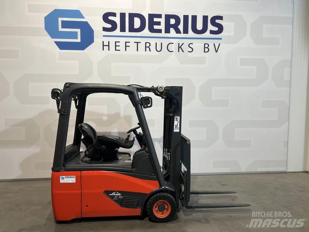Linde E16-02 Električni viličari
