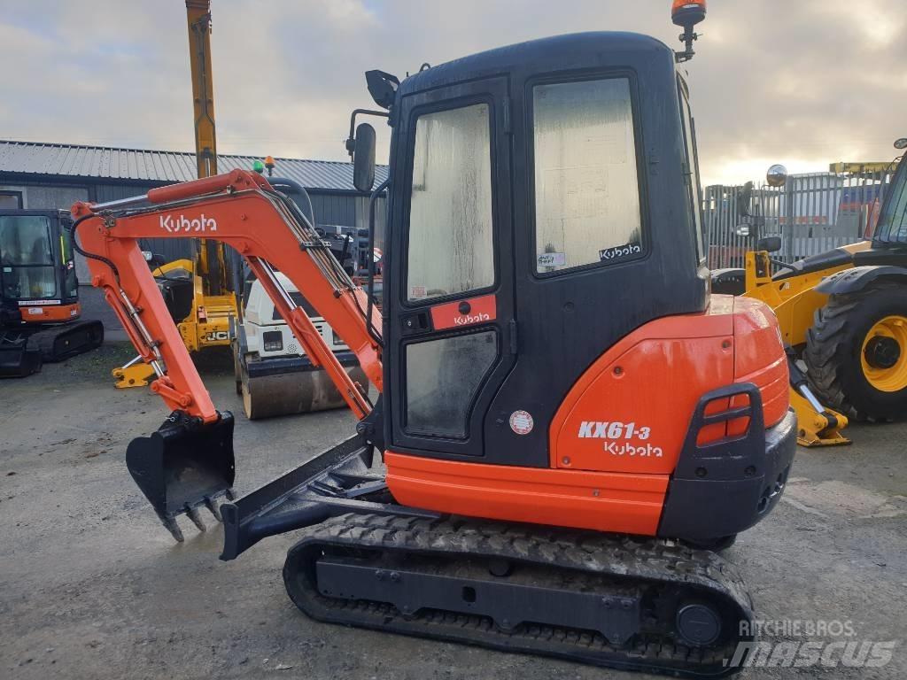 Kubota KX 61-3 Mini bageri <7t