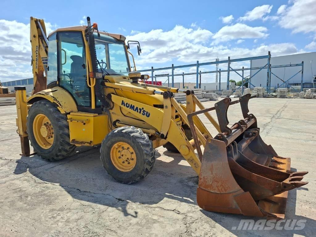 Komatsu WB 91 R Utovarni rovokopači