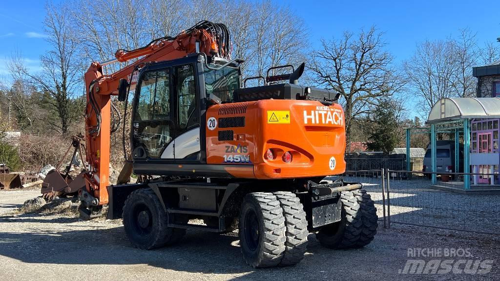 Hitachi ZX 145 W-6 Bageri na kotačima
