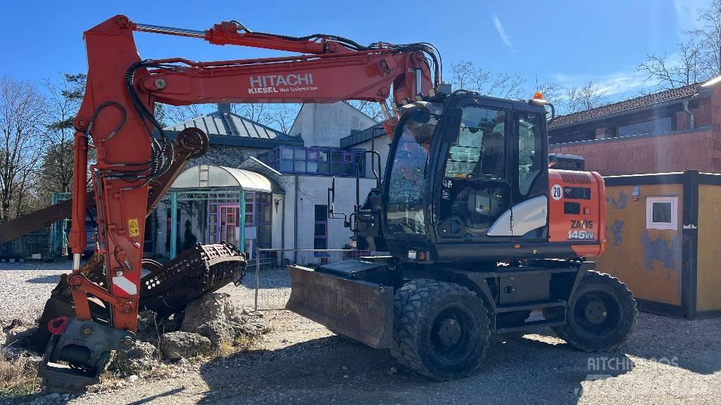 Hitachi ZX 145 W-6 Bageri na kotačima