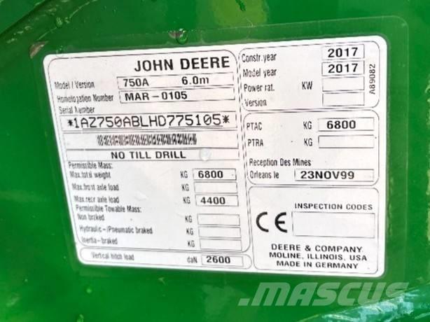 John Deere 750 A Sijačice