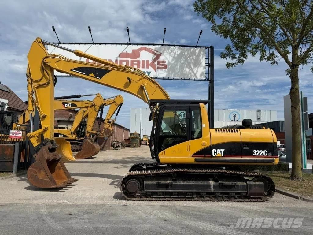 CAT 322CLN Bageri gusjeničari
