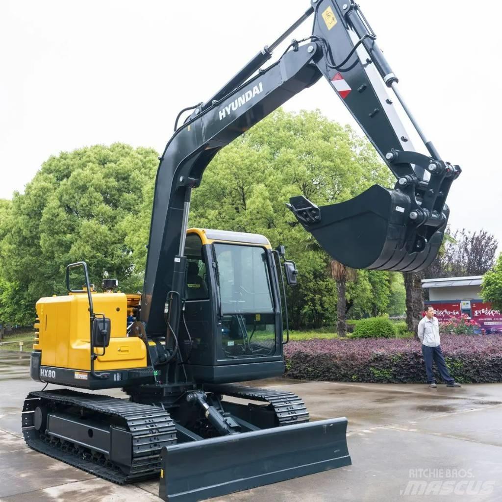 Hyundai HX80 Bageri gusjeničari