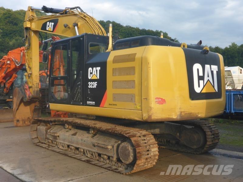 CAT 323F L Bageri gusjeničari