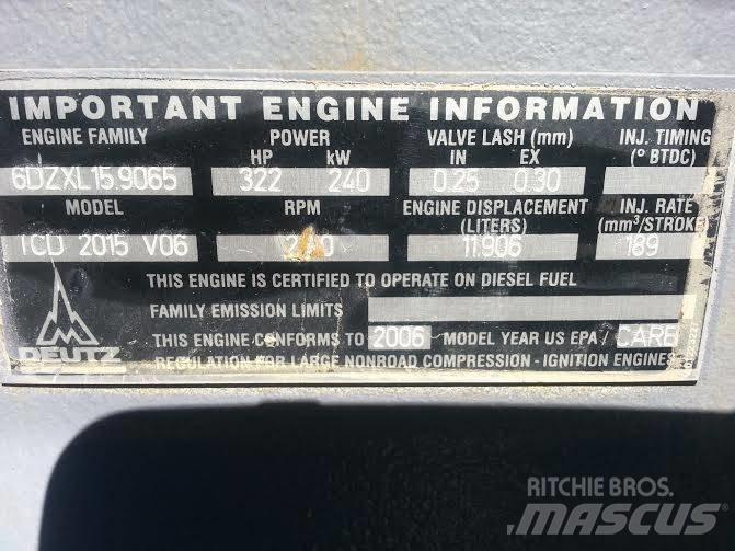 Deutz TCD2015V06 Ostale komponente