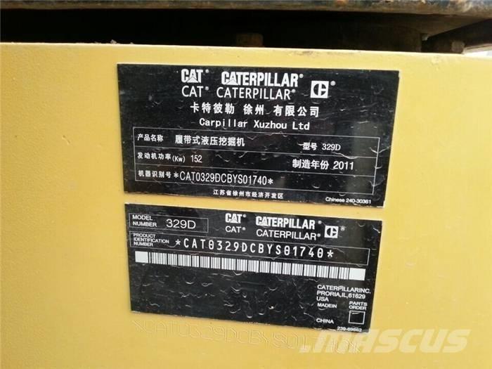 CAT 329 D L Bageri gusjeničari
