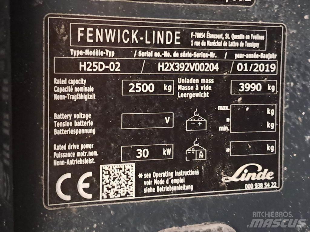 Linde H25D-02 Dizelski viličari