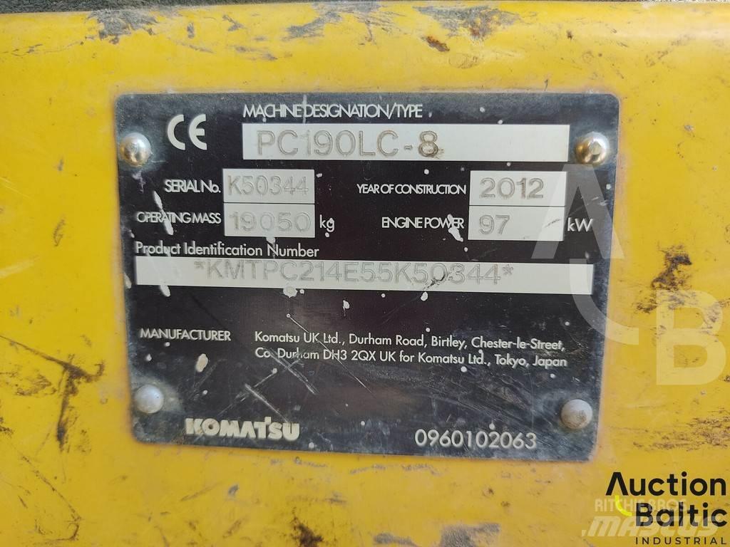Komatsu PC190LC-8 Bageri gusjeničari