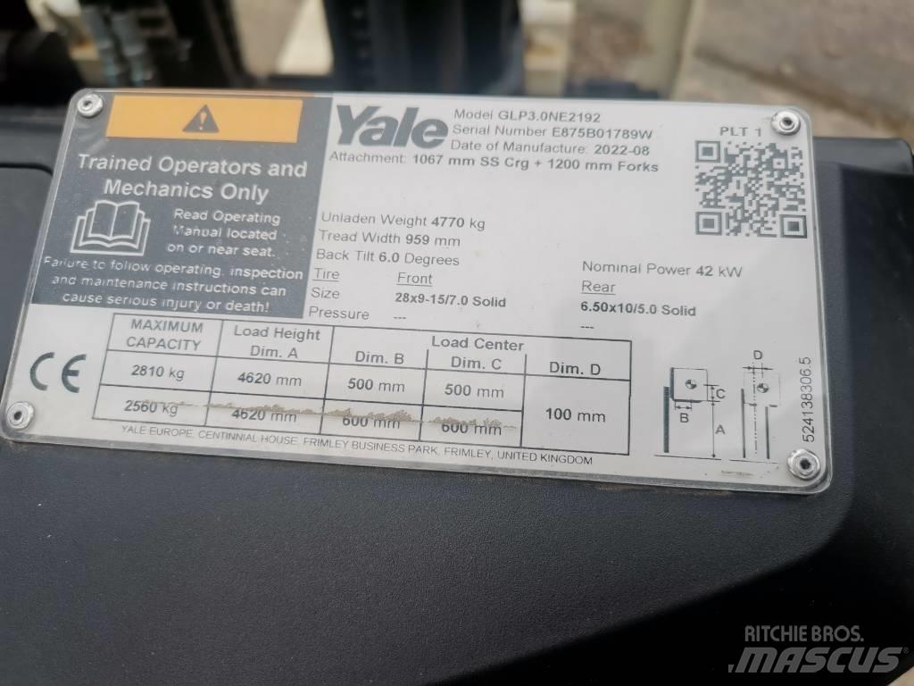 Yale GLP30 N Plinski viličari
