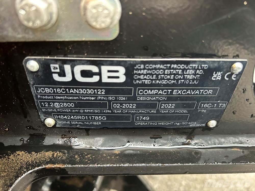 JCB 16C-1 Mini bageri <7t