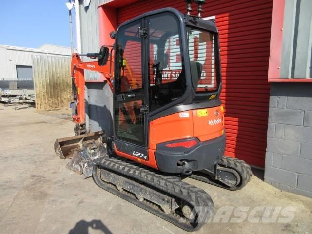 Kubota U 27-4 Mini bageri <7t