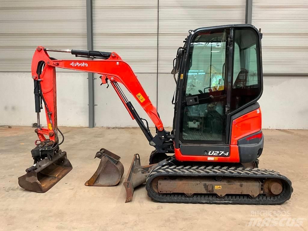 Kubota U 27-4 Mini bageri <7t