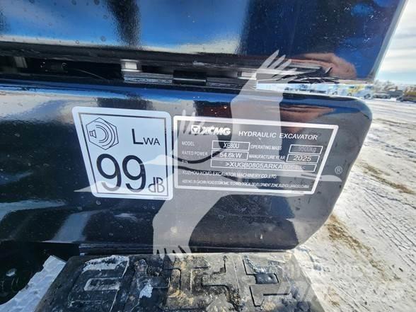 XCMG XE80U Bageri gusjeničari
