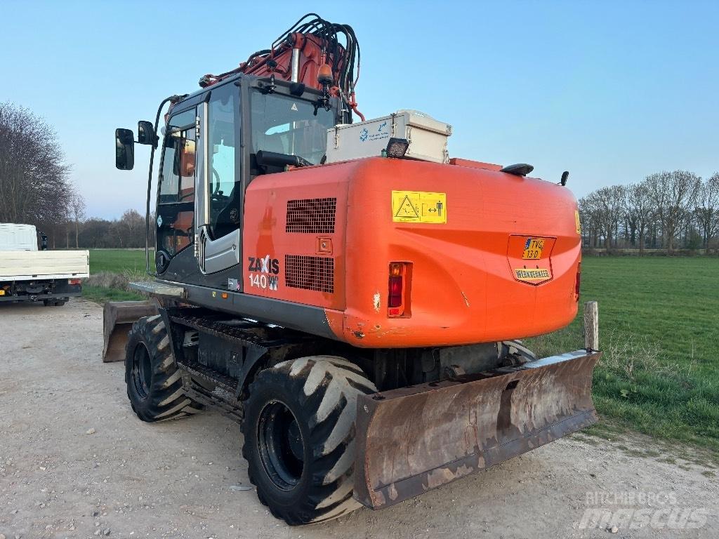 Hitachi ZX 140 W T-3 Bageri na kotačima