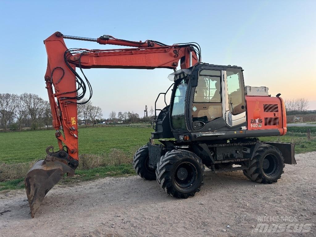 Hitachi ZX 140 W T-3 Bageri na kotačima