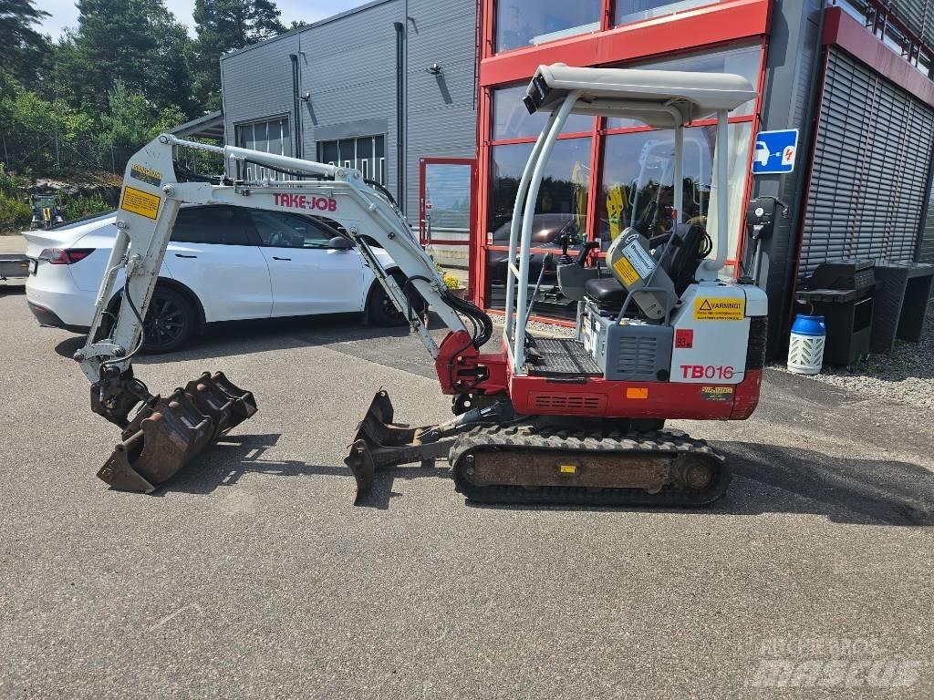 Takeuchi TB 016 Mini bageri <7t