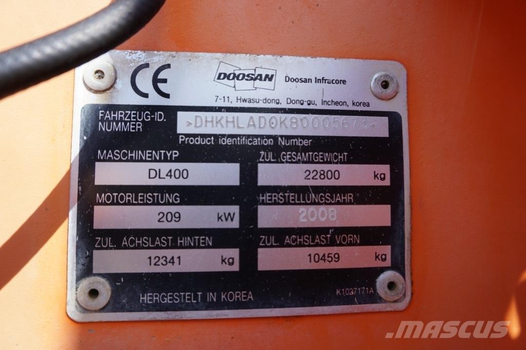 Doosan DL 400 Utovarivači na kotačima